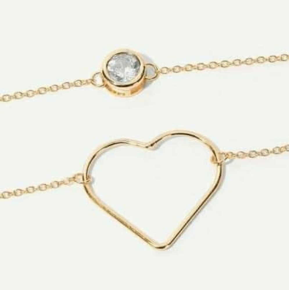 2 Piece Bracelet/Anklet Set - Picture 2 of 4